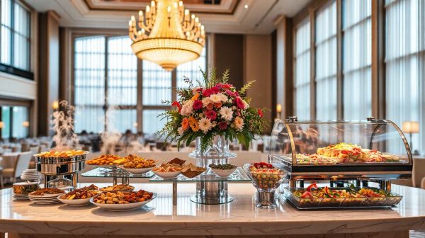 Les meilleurs buffets chauds et froids pour réceptions à Paris
