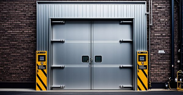 Porte industrielle sur mesure : sécurité et performance garanties